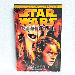 Vint. NM/M 2005 Star Wars Labyrinth of Evil HC Novel 1st Edition!!